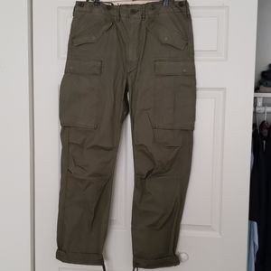 POLO by Ralph Lauren Green Military cargo pants